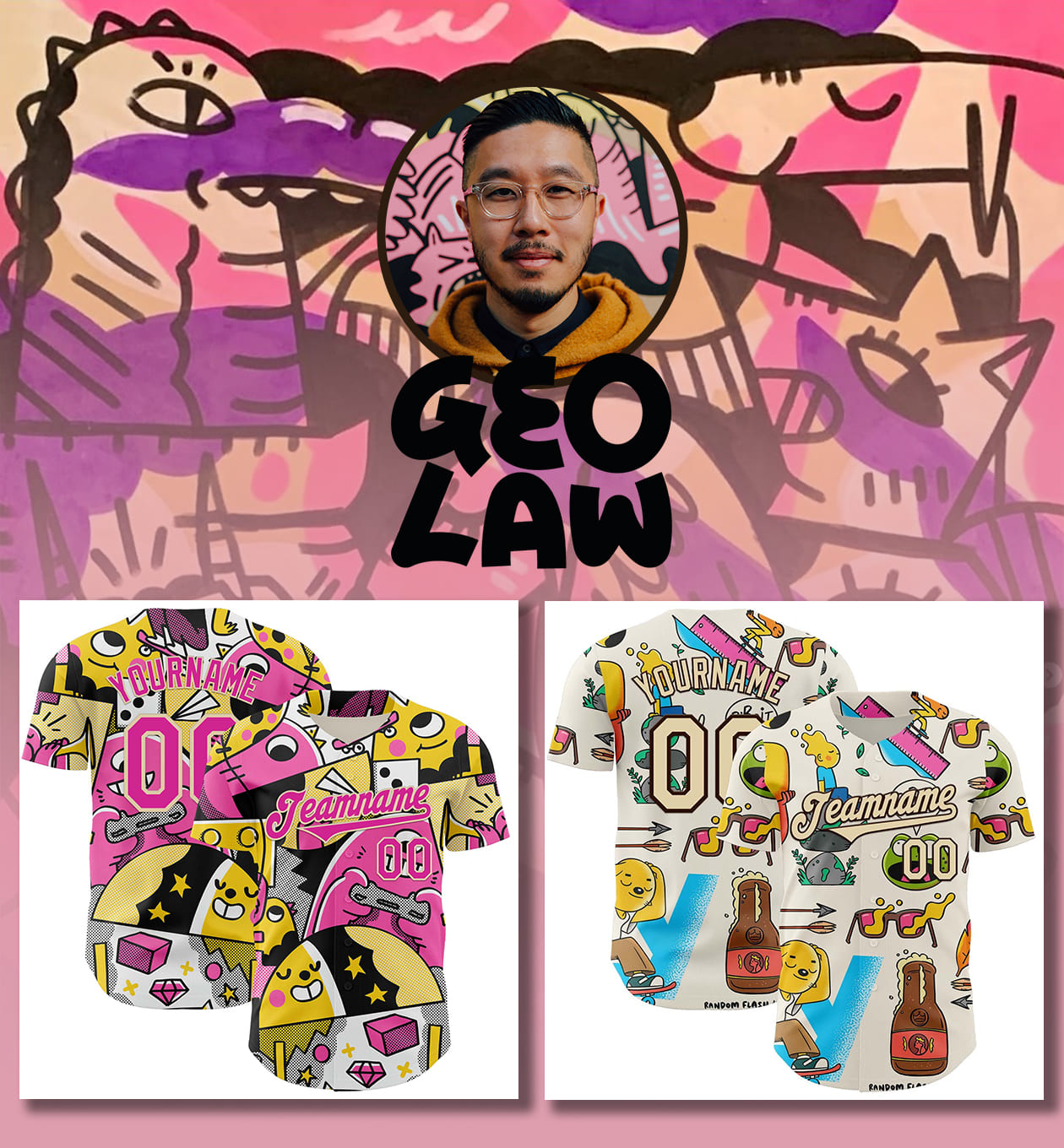 Artist designed apparel