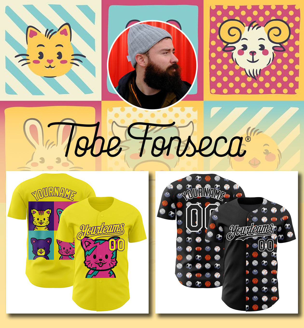 Artist designed apparel