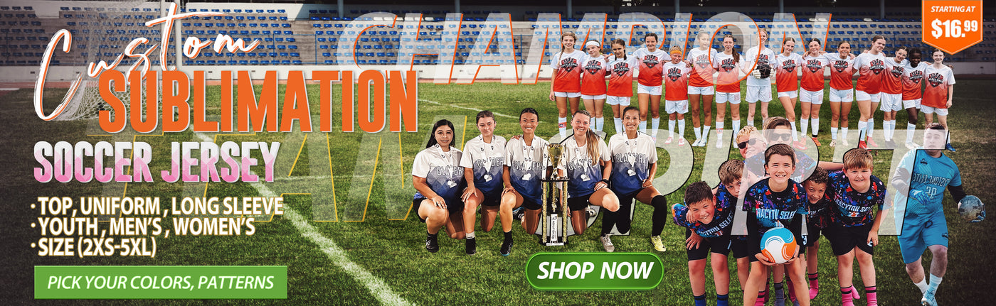 Custom soccer jerseys