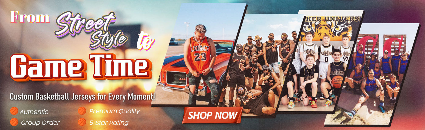Custom basketball jerseys